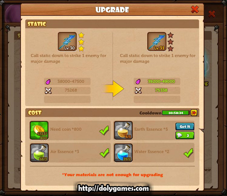 Important to get to level 31 [King of Towers]