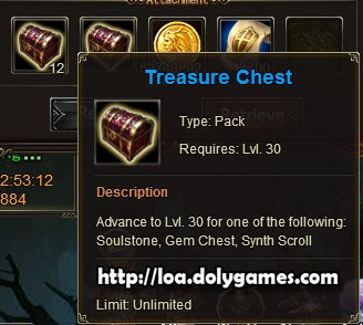 LOA Gauntlet Achievement 12 April 2015 - Treasure Chest
