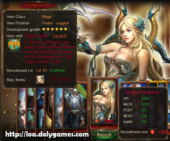 LOA New Version 3,0374 - Hero Dragon Whisperer