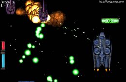 COSMOS's Starship Shooter game screenshot. DolyGames
