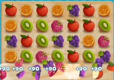 Juicy Dash 4 matching puzzle game