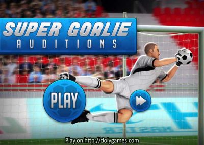 Super Goalie Auditions play at DolyGames 1