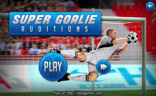 Super Goalie Auditions play at DolyGames 1