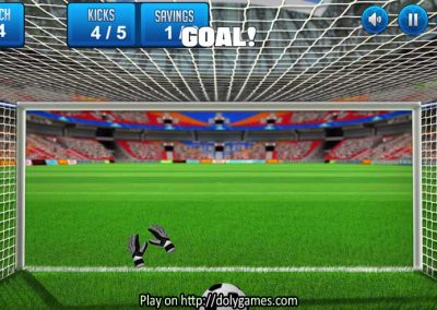 Super Goalie Auditions play at DolyGames 10