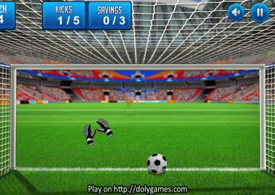 Super Goalie Auditions play at DolyGames 7