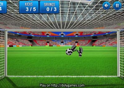 Super Goalie Auditions play at DolyGames 8