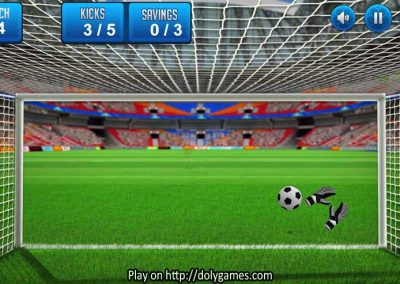 Super Goalie Auditions play at DolyGames 9