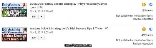 YouTube demonetizing gaming videos NOV 2017