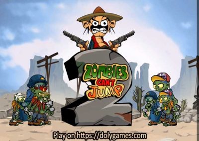Zombies Can't Jump 2 shooter DolyGames 1