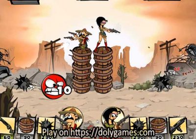 Zombies Can't Jump 2 shooter DolyGames 11