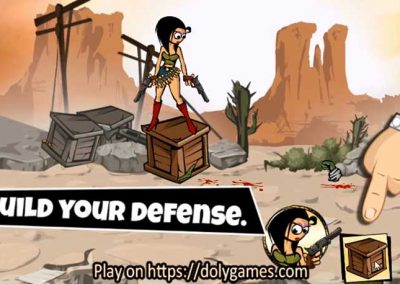 Zombies Can't Jump 2 shooter DolyGames 2