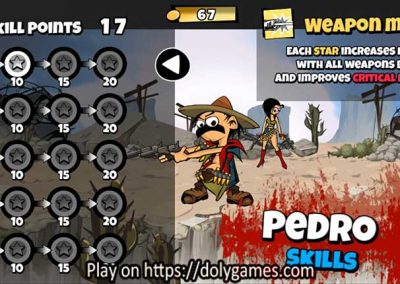 Zombies Can't Jump 2 shooter DolyGames 7