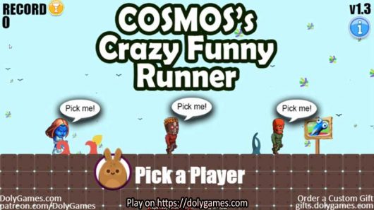 COSMOS's Crazy Funny Runner v1.3 Play Free DolyGames 1