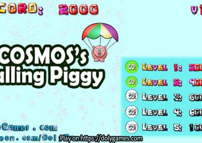 COSMOS's Falling Piggy Arcade Game 1