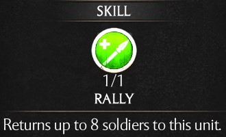 Rally Skill Total War Battles Kingdom - unit skills
