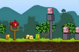 Crazy Birds - Slingshot Game featured