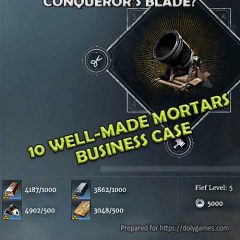 Can you make profit selling Well-Made Mortar in Conqueror’s Blade?