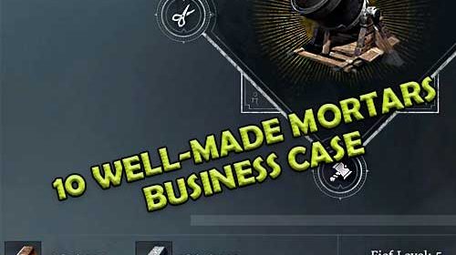 Can you make profit selling Well-Made Mortar in Conqueror’s Blade?